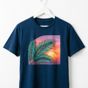 T-shirt 2 Tropical Sunset Graphic T-Shirt